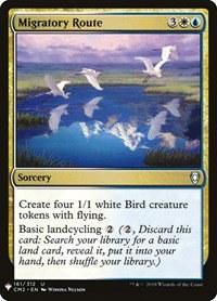Migratory Route - Normal Migratory Route