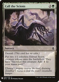 Call the Scions - Normal Call The Scions