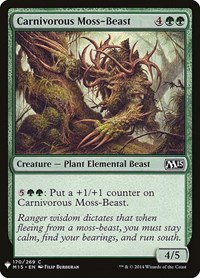 Carnivorous Moss-Beast - Normal Carnivorous Moss Beast