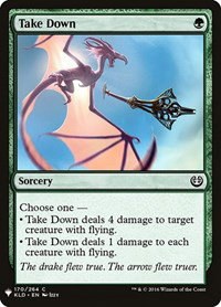 Take Down - Normal Take Down