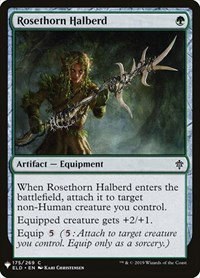 Rosethorn Halberd - Normal Rosethorn Halberd