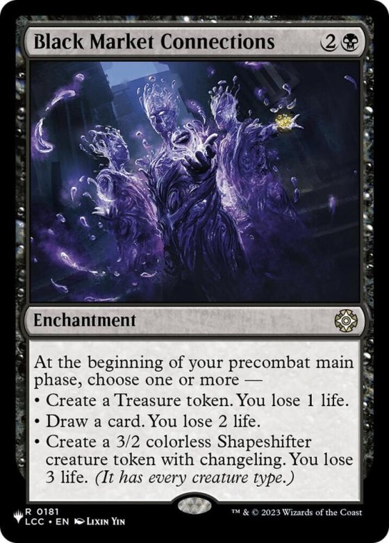 Black Market Connections - Normal Black Market Connection