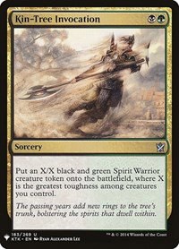 Kin-Tree Invocation - Normal Kin Tree Invocation