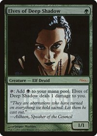 Elves of Deep Shadow - Foil Elves Of Deep Shadow
