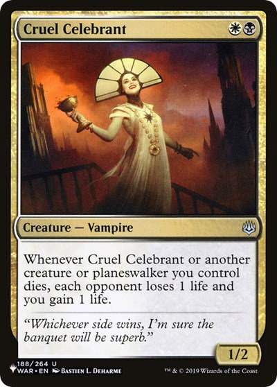 Cruel Celebrant - Normal Cruel Celebrant