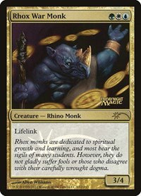 Rhox War Monk - Foil Rhox War Monk
