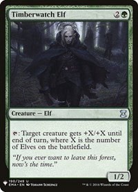 Timberwatch Elf - Normal Timberwatch Elf