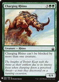 Charging Rhino - Normal Charging Rhino