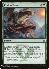Pinion Feast - Normal Pinion Feast