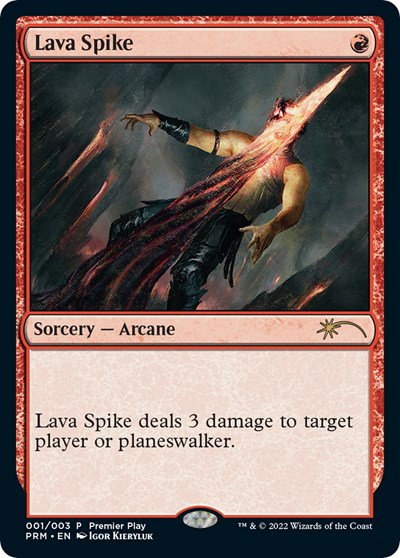 Lava Spike - Foil Lava Spike