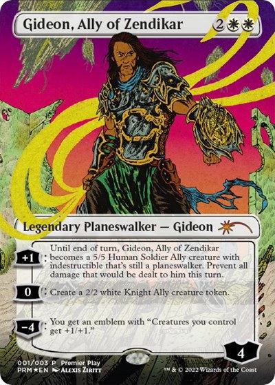 Gideon, Ally of Zendikar - Foil Gideon Ally Of Zendikar