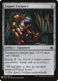 Copper Carapace - Normal Copper Carapace
