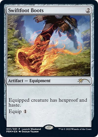 Swiftfoot Boots - Foil Swiftfoot Boots