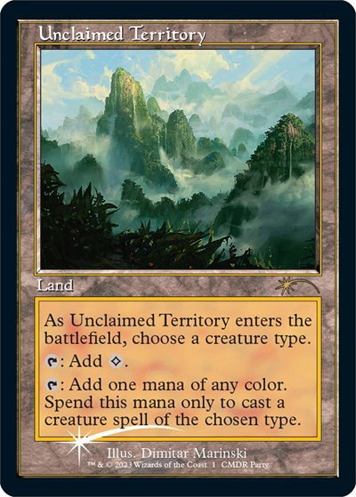 Unclaimed Territory - Retro Frame Unclaimed Territor