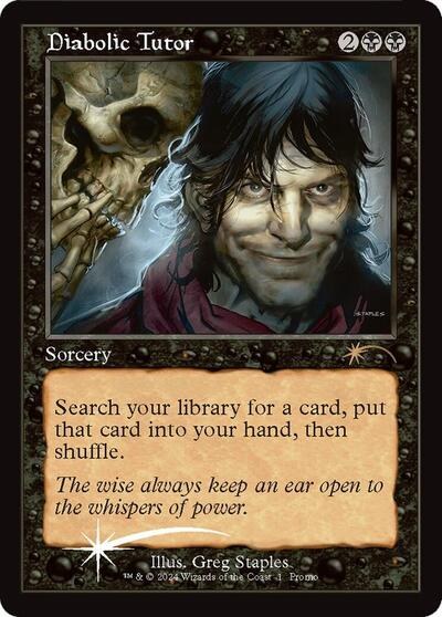 Diabolic Tutor - Foil Diabolic Tutor