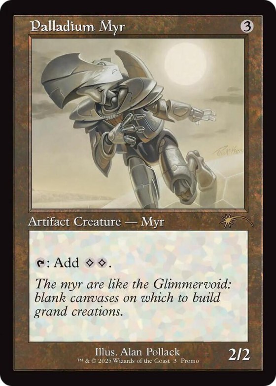 Palladium Myr - Retro Frame Foil