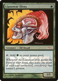 Llanowar Elves - Foil Llanowar Elves