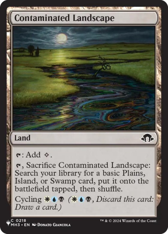 Contaminated Landscape - Normal Contaminated Landscape