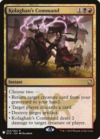 Kolaghan's Command - Normal Kolaghan S Command