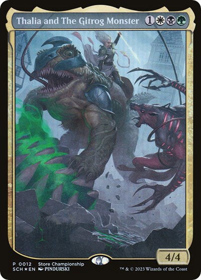 Thalia and The Gitrog Monster - Foil