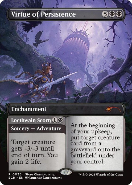 Virtue of Persistence - Foil Virtue Of Persistence