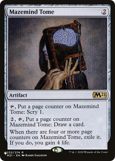 Mazemind Tome - Normal Mazemind Tome