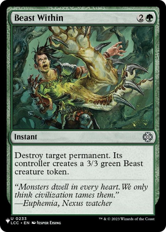 Beast Within - Lcc