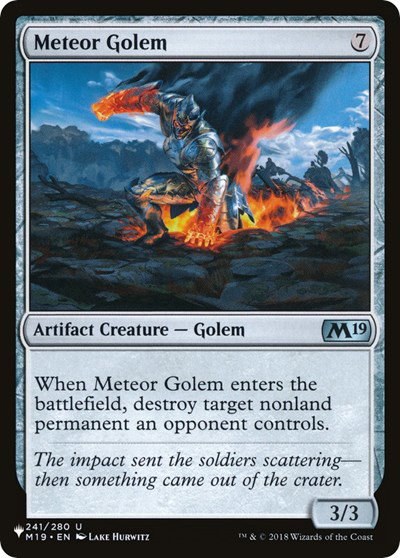 Meteor Golem - Normal Meteor Golem