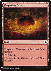 Forgotten Cave - C18