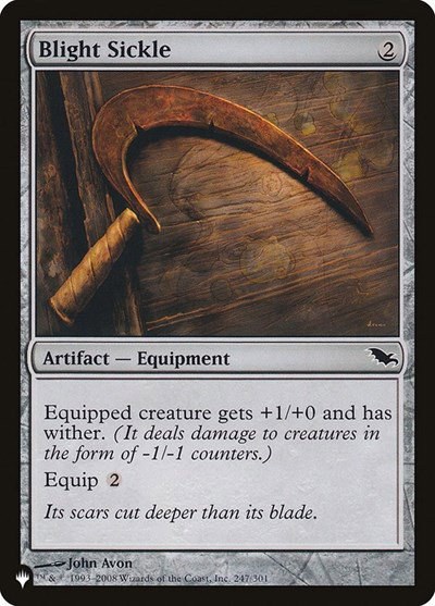 Blight Sickle - Normal Blight Sickle