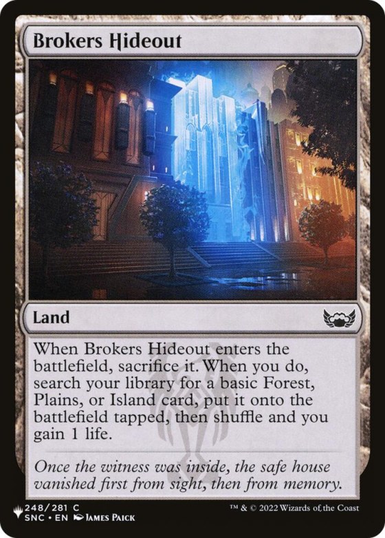 Brokers Hideout - Normal Brokers Hideout
