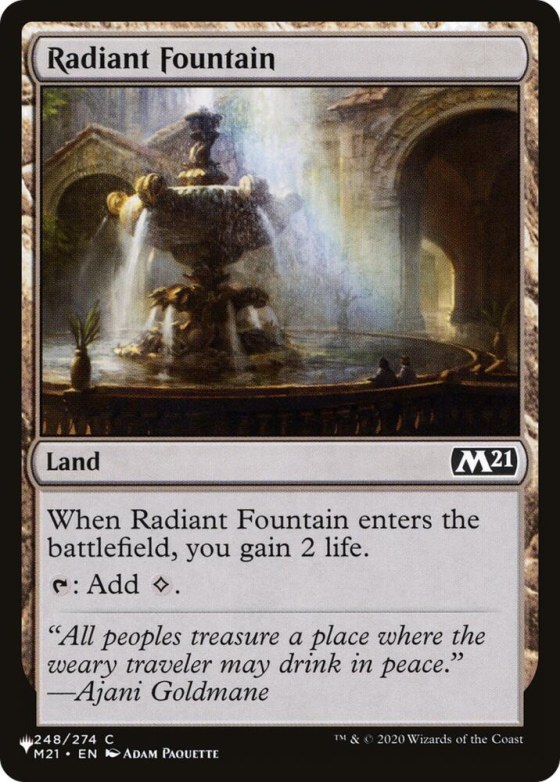 Radiant Fountain - Normal Radiant Fountain
