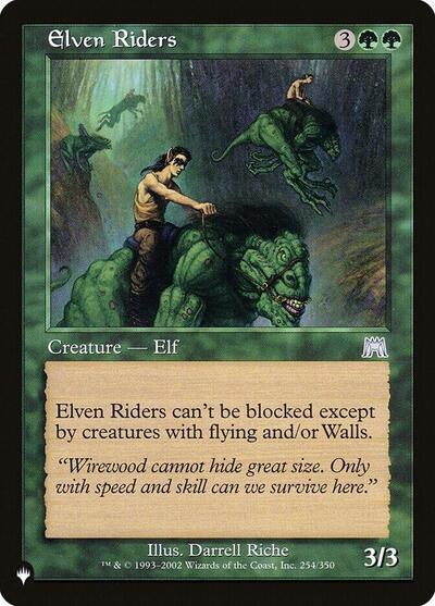 Elven Riders - Normal Elven Riders