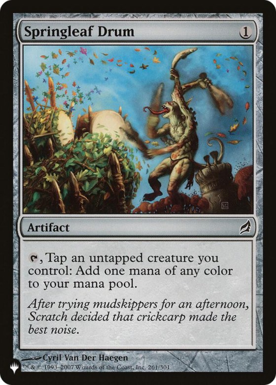Springleaf Drum - Normal Springleaf Drum
