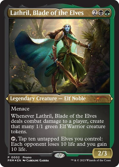 Lathril, Blade of the Elves - Foil Etched