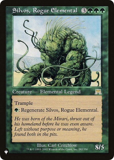 Silvos, Rogue Elemental - Normal Silvos Rogue Elemental