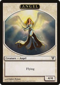 Angel // Demon Double-Sided Token - Foil