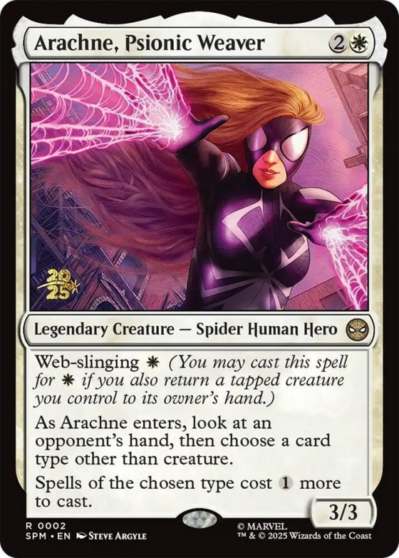 Arachne, Psionic Weaver - Foil Arachne Psionic Weaver