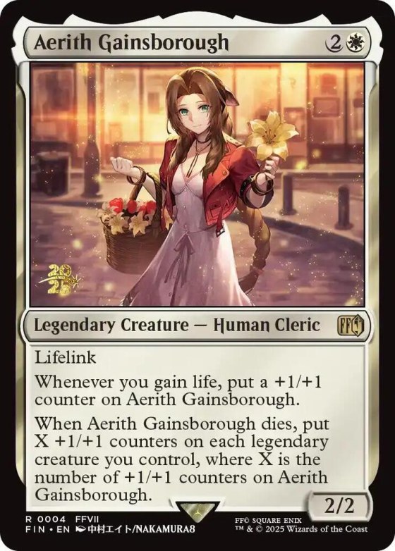 Aerith Gainsborough - Foil Aerith Gainsborough