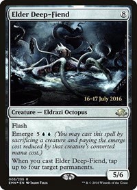 Elder Deep-Fiend - Foil Elder Deep Fiend