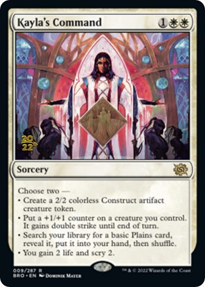 Kayla's Command - Foil Kayla S Command