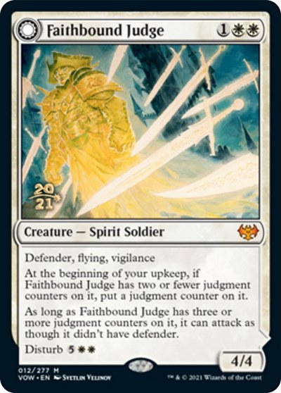Faithbound Judge - Foil Faithbound Judge