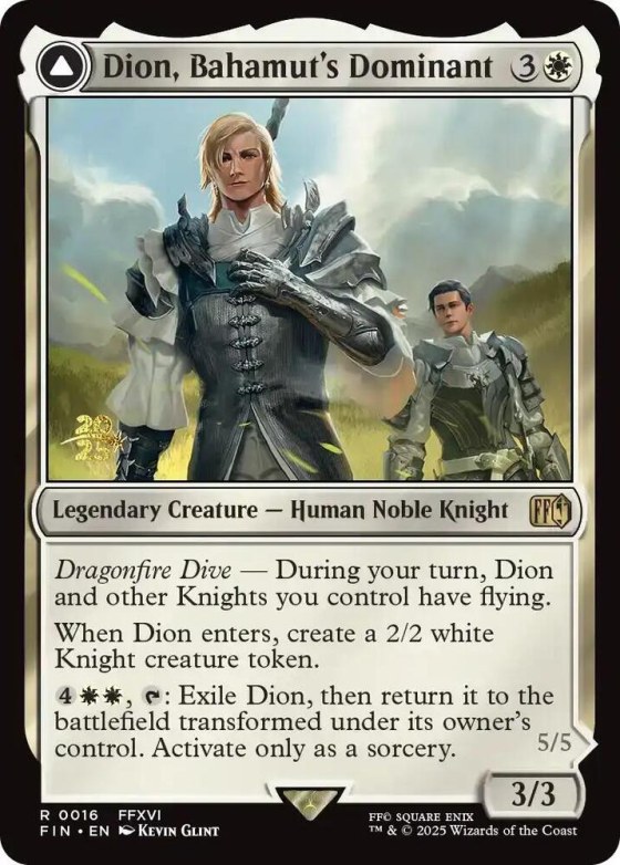 Dion, Bahamut's Dominant - Foil Dion Bahamut S Dominant