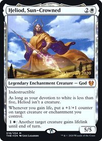 Heliod, Sun-Crowned - Foil Heliod Sun Crowned