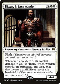 Hixus, Prison Warden - Foil Hixus Prison Warden