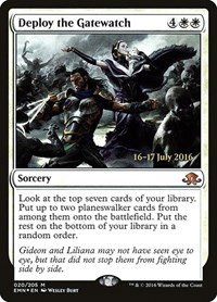Deploy the Gatewatch - Foil Deploy The Gatewatch