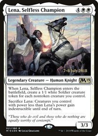 Lena, Selfless Champion - Foil Lena Selfless Champion