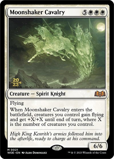 Moonshaker Cavalry - Foil Moonshaker Cavalry