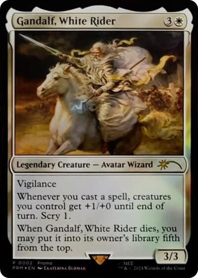 Gandalf, White Rider - Foil Gandalf White Rider