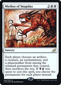Mythos of Snapdax - Foil Mythos Of Snapdax